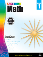 Spectrum Math Workbook, Grade 1