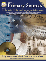 Using Primary Sources in the Social Studies and Language Arts Classroom, Grades 6 - 8