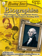 Reading Tutor, Grades 4 - 8: Biographies