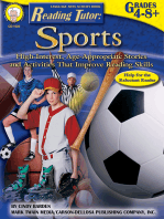 Reading Tutor, Grades 4 - 8: Sports
