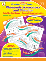 Phonemic Awareness and Phonics, Grades K - 1