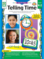 Telling Time, Grades K - 2: Activities and Games for Teaching Time on the Hour, Half-Hour, and Five-Minute Increments