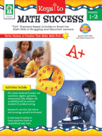 Keys to Math Success, Grades 1 - 2: “FUN” Standard-Based Activities to Boost the Math Skills of Struggling and Reluctant Learners