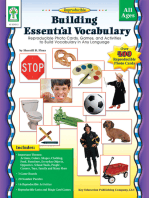 Building Essential Vocabulary, Ages 4 - 9: Reproducible Photo Cards, Games, and Activities to Build Vocabulary in Any Language