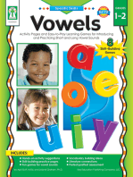 Vowels, Grades 1 - 2: Activity Pages and Easy-to-Play Learning Games for Introducing and Practicing Short and Long Vowel Sounds