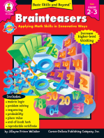 Brainteasers, Grades 2 - 3