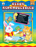 Ready Reproducibles, Grades K - 1: Year-Round Instructional and Decorative Resources