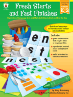 Fresh Starts and Fast Finishes, Grades K - 2: High-Interest Language Arts and Math Activities to Start and End the Day