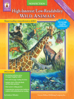 Wild Animals, Grades 4 - 8: High-Interest/Low-Readability Nonfiction