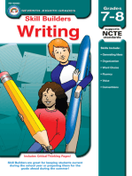 Writing, Grades 7 - 8