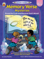 Memory Verse Mysteries, Grades PK - K: Break the Code and Discover God’s Word
