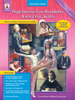 Amazing Kids, Grades 4 - 8: High-Interest/Low-Readability Nonfiction