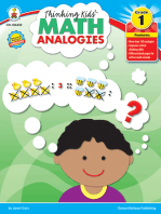 Thinking Kids’™ Math Analogies, Grade 1