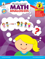 Thinking Kids’™ Math Analogies, Grade 2