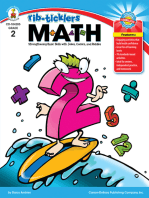 Math, Grade 2: Strengthening Basic Skills with Jokes, Comics, and Riddles