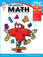 Math, Grade 1: Strengthening Basic Skills with Jokes, Comics, and Riddles