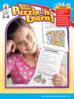 Bible Story Puzzle ’n’ Learn!, Grades 3 - 4