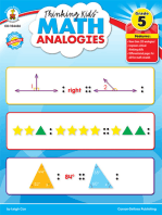 Thinking Kids’™ Math Analogies, Grade 5