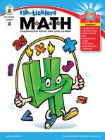 Math, Grade 4: Strengthening Basic Skills with Jokes, Comics, and Riddles