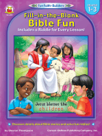 Fill-in-the-Blank Bible Fun, Grades 1 - 3: Includes a Riddle for Every Lesson!
