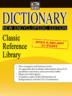 Dictionary, Grades 6 - 12: Classic Reference Library