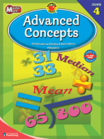 Master Math, Grade 4: Advanced Concepts