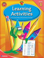 Learning Activities, Grade 1