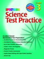 Science Test Practice, Grade 3