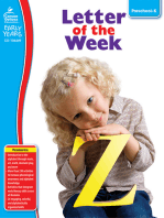 Letter of the Week, Grades Preschool - K