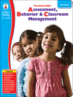 Preschool ABC’s, Grade Preschool: Assessment, Behavior & Classroom Management