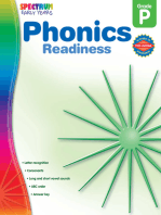 Phonics Readiness, Grade PK