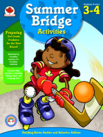 Summer Bridge Activities®, Grades 3 - 4: Canadian Edition