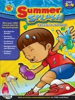 Summer Splash Learning Activities, Grades 3 - 4