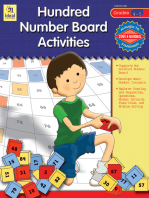 Hundred Number Board Activities, Grades 4 - 5
