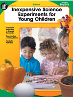 Inexpensive Science Experiments for Young Children, Grades PK - K