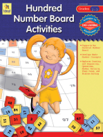 Hundred Number Board Activities, Grades 2 - 3