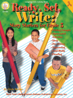 Ready, Set, Write, Grade 5: Story Starters for Grade 5