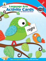 Language Arts Activity Cards for School and Home, Grade 2