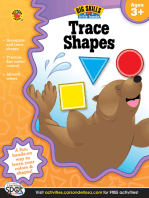Trace Shapes, Ages 3 - 5