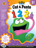 Cut & Paste 123s, Ages 3 - 5