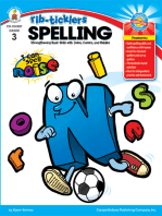Spelling, Grade 3: Strengthening Basic Skills with Jokes, Comics, and Riddles
