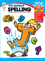 Spelling, Grade 1: Strengthening Basic Skills with Jokes, Comics, and Riddles