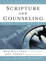 Scripture and Counseling: God's Word for Life in a Broken World