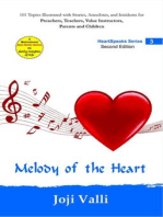 Melody of the Heart - HeartSpeaks Series - 3 (101 topics illustrated with stories, anecdotes, and incidents for preachers, teachers, value instructors, parents and children) by Joji Valli: HeartSpeaks Series