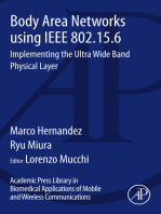 Body Area Networks using IEEE 802.15.6: Implementing the ultra wide band physical layer