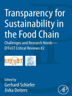 Transparency for Sustainability in the Food Chain: Challenges and Research Needs EFFoST Critical Reviews #2