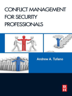 Conflict Management for Security Professionals