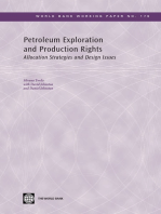 Petroleum Exploration and Production Rights