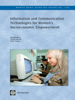 Information and Communication Technologies for Women's Socio-Economic Empowerment: