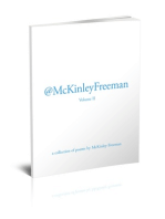 @McKinleyFreeman Vol. II: A Collection of Original Poems by McKinley Freeman